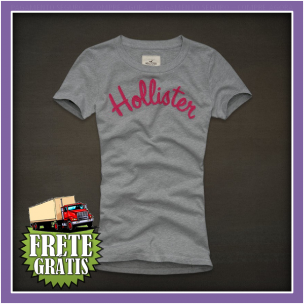 Camiseta Hollister Feminina #24