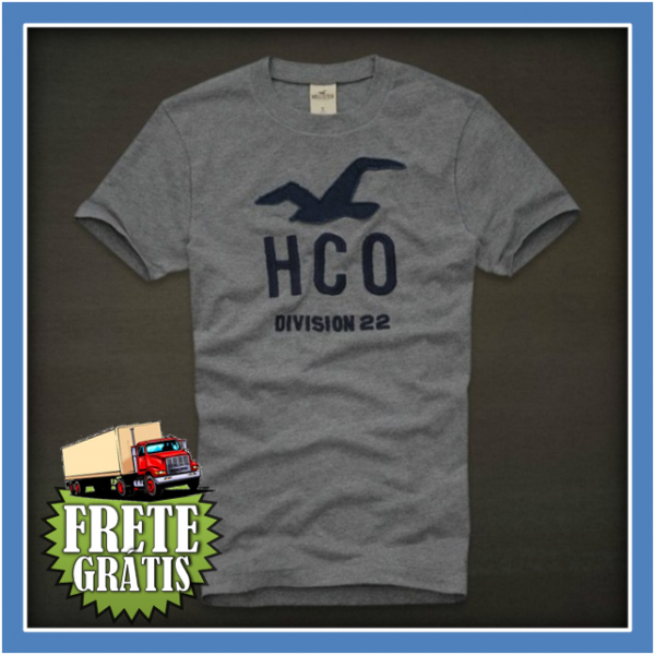 Camiseta Hollister Masculina #10