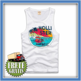 Camiseta Regata Hollister Masculina #4