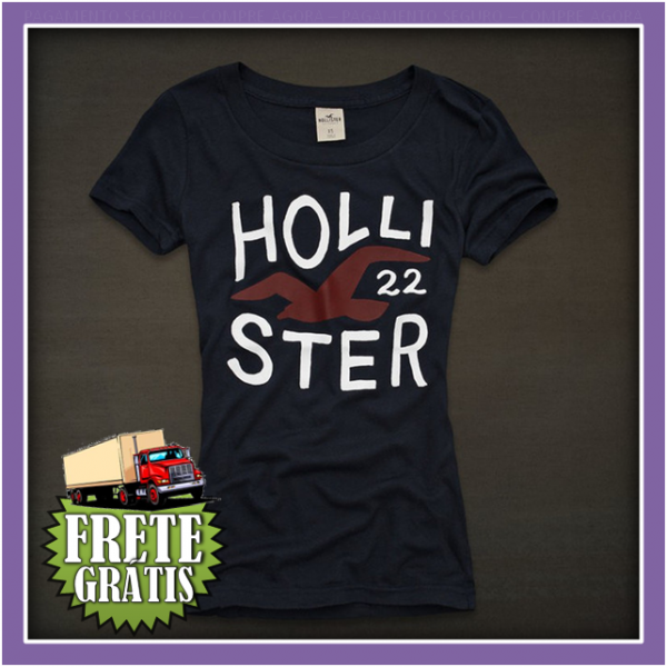 Camiseta Hollister Feminina #4