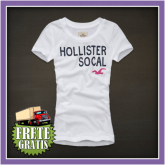 Camiseta Hollister Feminina #8