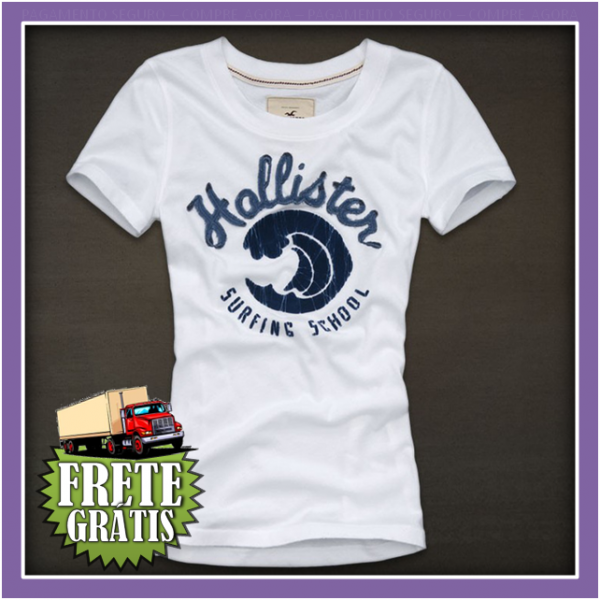 Camiseta Hollister Feminina #22