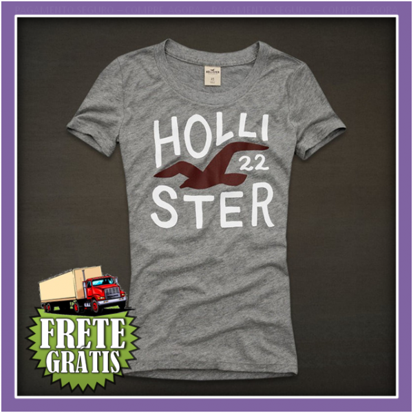 Camiseta Hollister Feminina #10