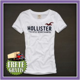 Camiseta Hollister Feminina #12