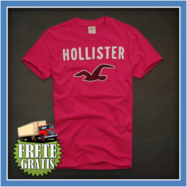 Camiseta Hollister Masculina #25