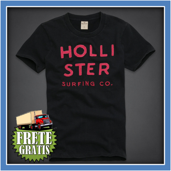 Camiseta Hollister Masculina #5