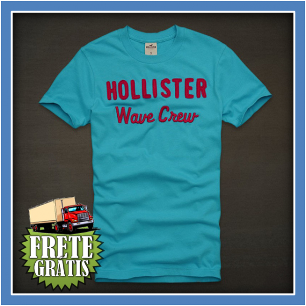 Camiseta Hollister Masculina #16