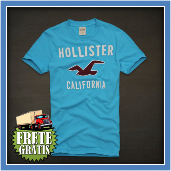 Camiseta Hollister Masculina #24