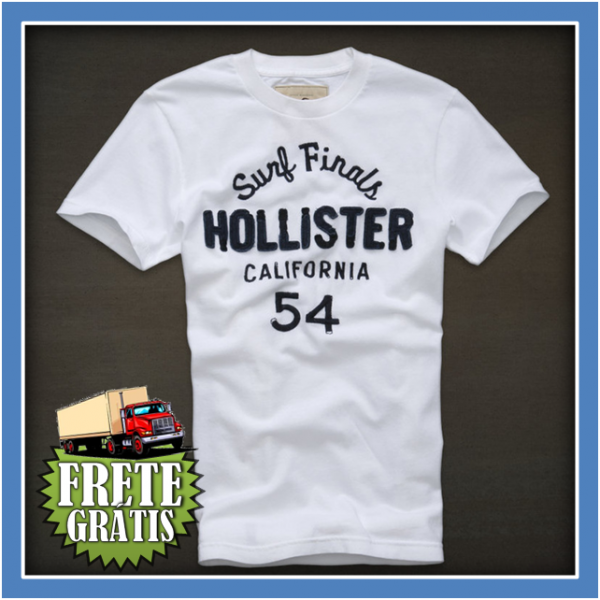 Camiseta Hollister Masculina #13