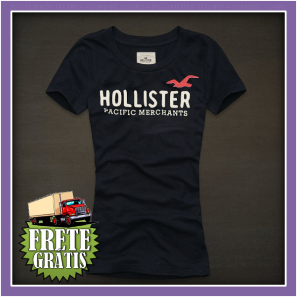 Camiseta Hollister Feminina #25