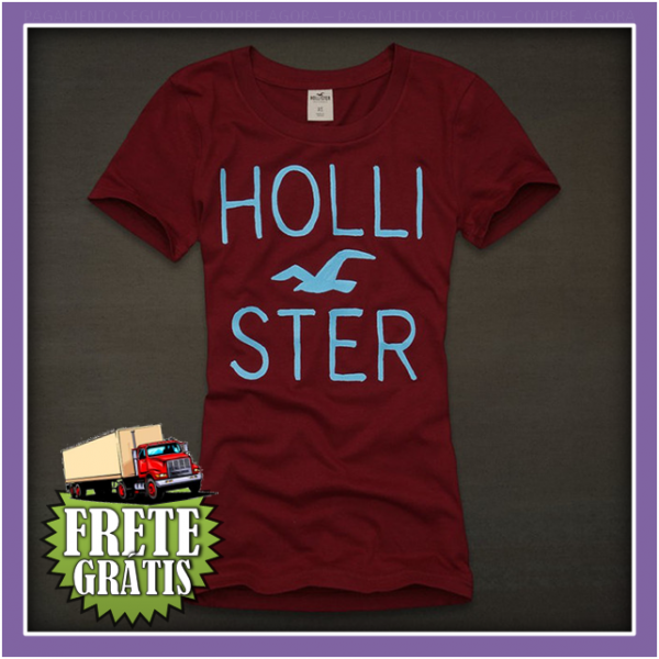 Camiseta Hollister Feminina #3