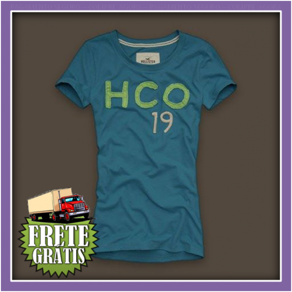 Camiseta Hollister Feminina #18